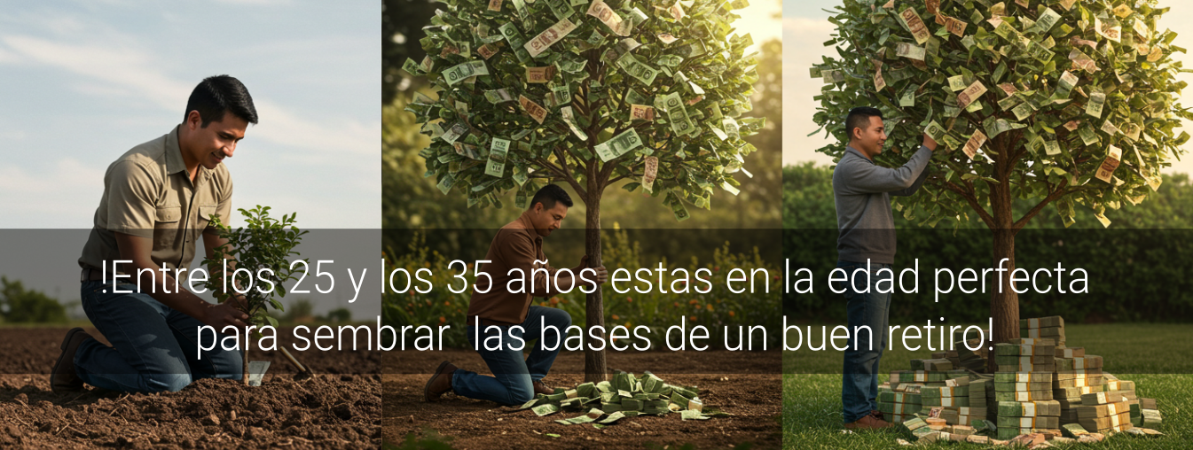Tienes el tiempo a tu favor, aprovecha tus ventajas
