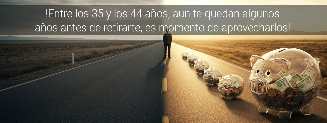 Tienes el tiempo a tu favor, aprovecha tus ventajas